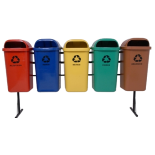 Lixeira, coletor e acessórios